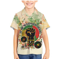 They Want Our Rhythm Not Our Blues Family Matching Mermaid Dress and Hawaiian Shirt African Music Pride