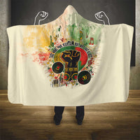 They Want Our Rhythm Not Our Blues Hooded Blanket African Music Pride