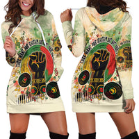They Want Our Rhythm Not Our Blues Hoodie Dress African Music Pride