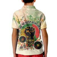 They Want Our Rhythm Not Our Blues Kid Polo Shirt African Music Pride