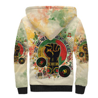 They Want Our Rhythm Not Our Blues Sherpa Hoodie African Music Pride