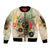 They Want Our Rhythm Not Our Blues Sleeve Zip Bomber Jacket African Music Pride