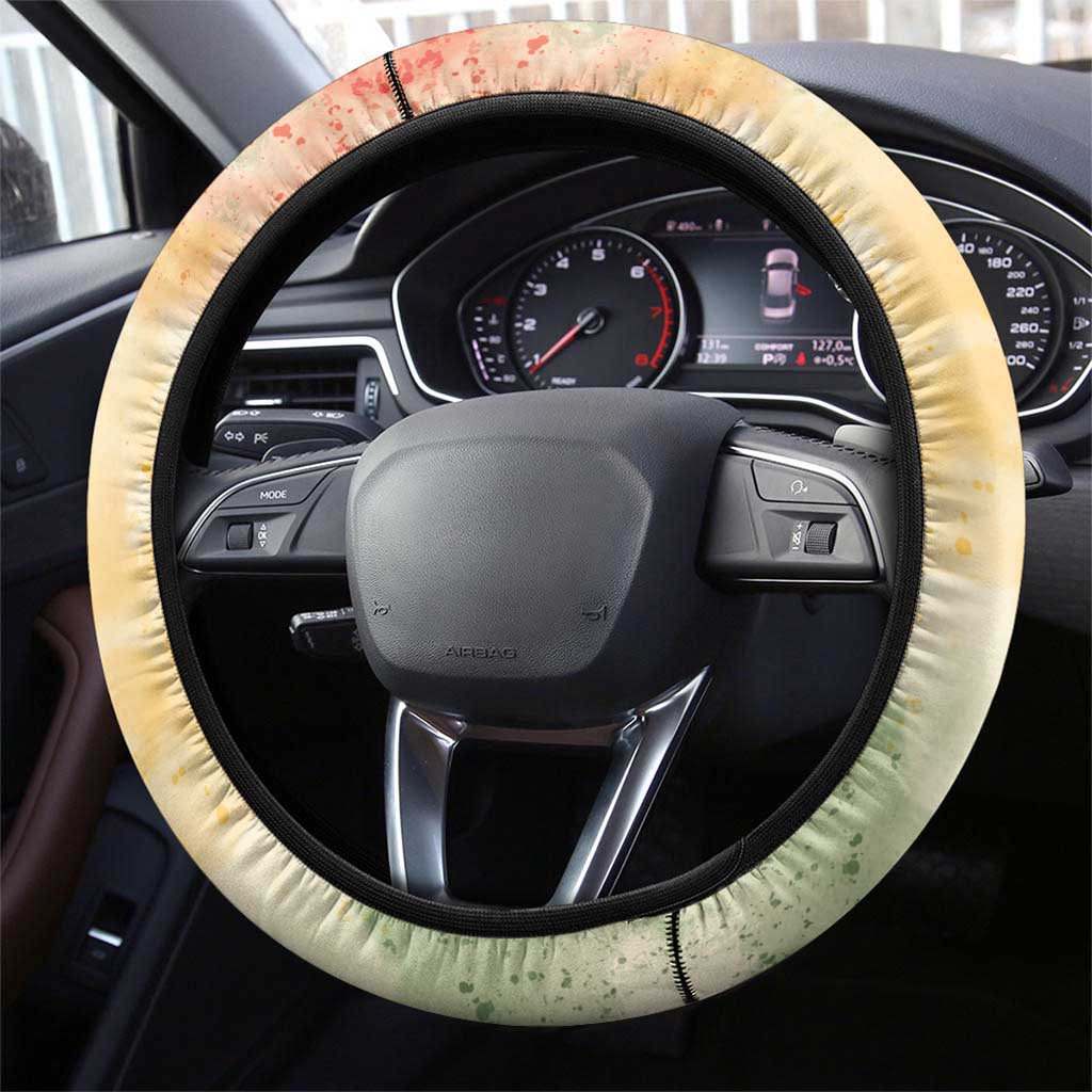 They Want Our Rhythm Not Our Blues Steering Wheel Cover African Music Pride