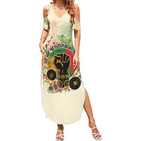 They Want Our Rhythm Not Our Blues Summer Maxi Dress African Music Pride