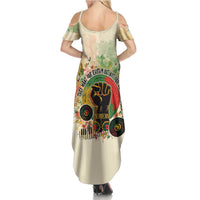 They Want Our Rhythm Not Our Blues Summer Maxi Dress African Music Pride