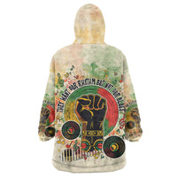 They Want Our Rhythm Not Our Blues Wearable Blanket Hoodie African Music Pride