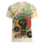 They Want Our Rhythm Not Our Blues Women V-Neck T-Shirt African Music Pride