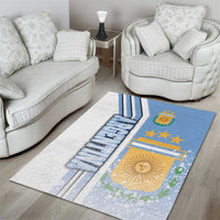 Argentina Football Area Rug La Albiceleste Soccer - Road To Champion