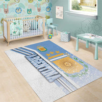 Argentina Football Area Rug La Albiceleste Soccer - Road To Champion