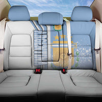 Argentina Football Back Car Seat Cover La Albiceleste Soccer - Road To Champion