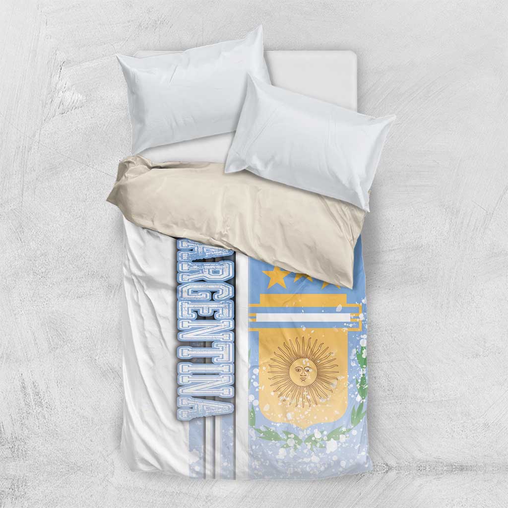 Argentina Football Bedding Set La Albiceleste Soccer - Road To Champion