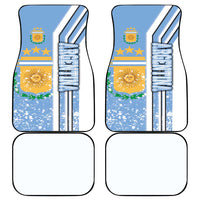 Argentina Football Car Mats La Albiceleste Soccer - Road To Champion