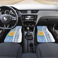Argentina Football Car Mats La Albiceleste Soccer - Road To Champion