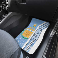 Argentina Football Car Mats La Albiceleste Soccer - Road To Champion