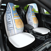 Argentina Football Car Seat Cover La Albiceleste Soccer - Road To Champion