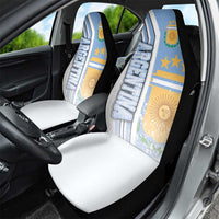 Argentina Football Car Seat Cover La Albiceleste Soccer - Road To Champion