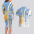 Argentina Football Couples Matching Long Sleeve Bodycon Dress and Hawaiian Shirt La Albiceleste Soccer - Road To Champion