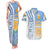 Argentina Football Couples Matching Tank Maxi Dress and Hawaiian Shirt La Albiceleste Soccer - Road To Champion