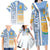 Argentina Football Family Matching Long Sleeve Bodycon Dress and Hawaiian Shirt La Albiceleste Soccer - Road To Champion