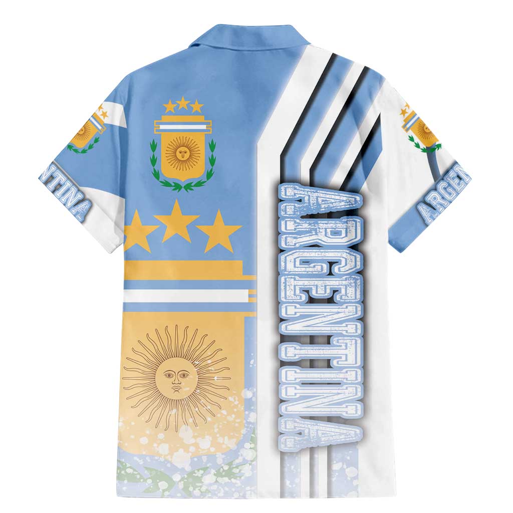 Argentina Football Family Matching Mermaid Dress and Hawaiian Shirt La Albiceleste Soccer - Road To Champion