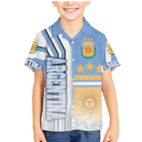 Argentina Football Family Matching Mermaid Dress and Hawaiian Shirt La Albiceleste Soccer - Road To Champion