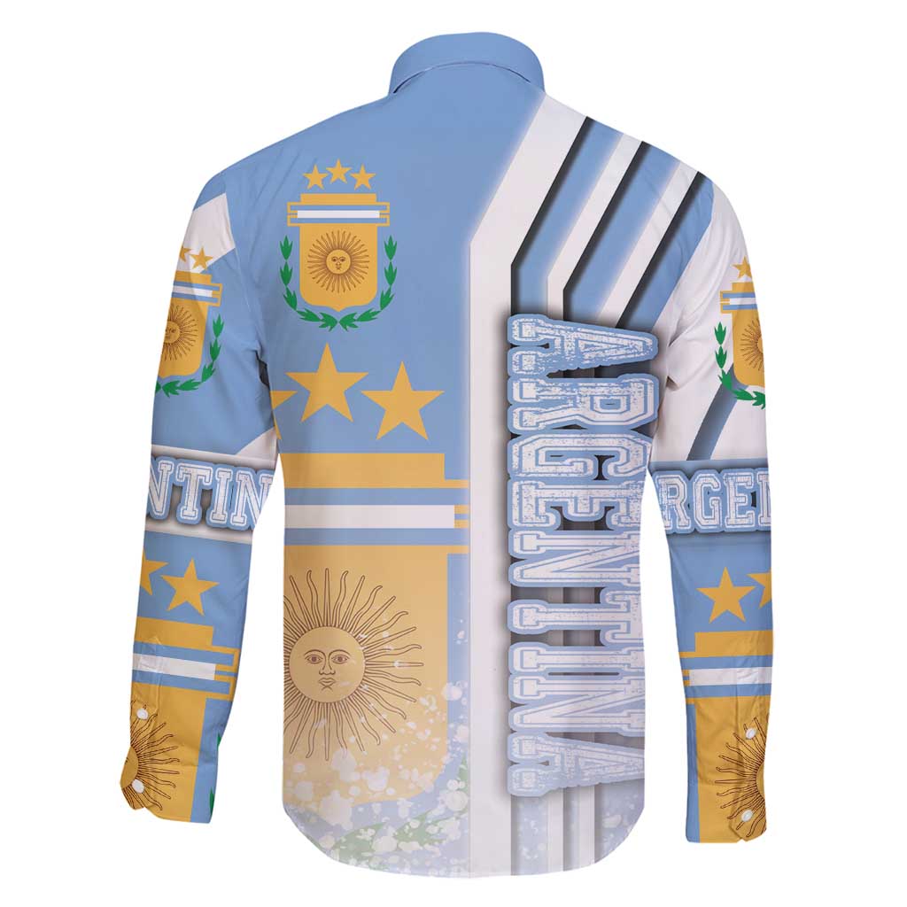 Argentina Football Family Matching Puletasi and Hawaiian Shirt La Albiceleste Soccer - Road To Champion