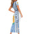 Argentina Football Family Matching Short Sleeve Bodycon Dress and Hawaiian Shirt La Albiceleste Soccer - Road To Champion