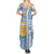 Argentina Football Family Matching Summer Maxi Dress and Hawaiian Shirt La Albiceleste Soccer - Road To Champion