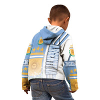 Argentina Football Kid Hoodie La Albiceleste Soccer - Road To Champion