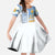 Argentina Football Kid Short Sleeve Dress La Albiceleste Soccer - Road To Champion