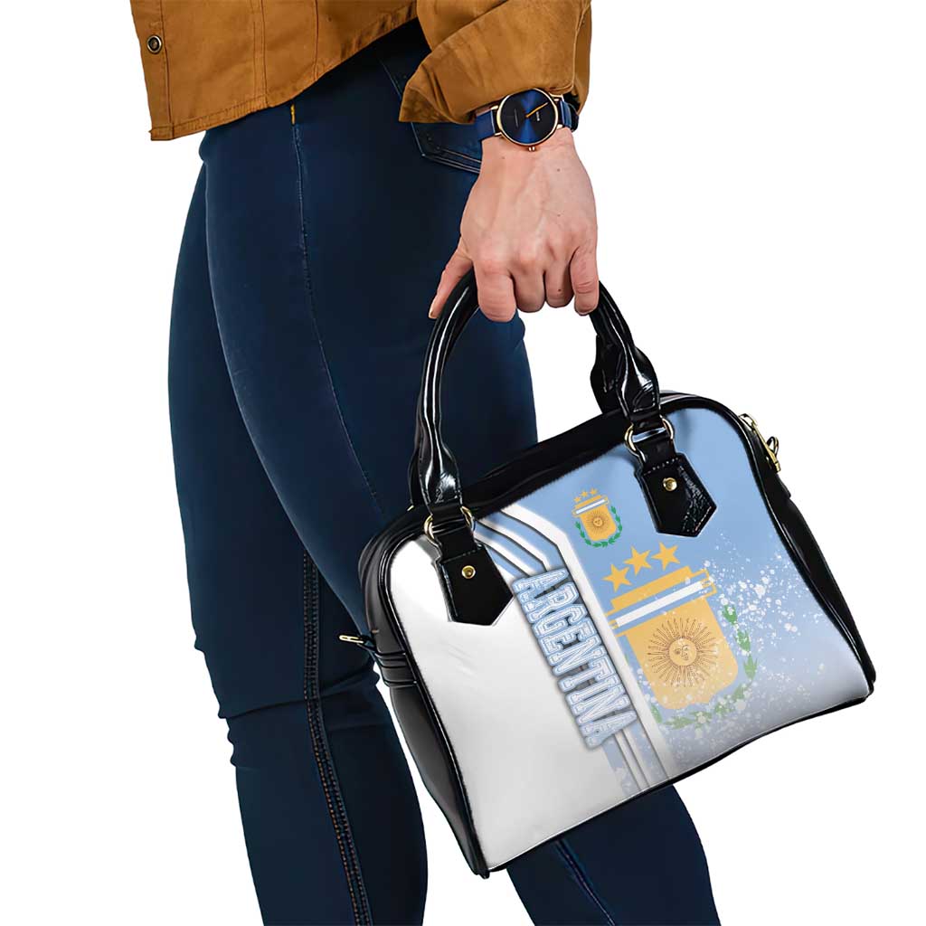 Argentina Football Shoulder Handbag La Albiceleste Soccer - Road To Champion