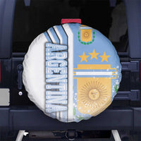 Argentina Football Spare Tire Cover La Albiceleste Soccer - Road To Champion