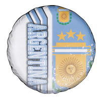 Argentina Football Spare Tire Cover La Albiceleste Soccer - Road To Champion