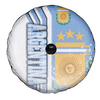 Argentina Football Spare Tire Cover La Albiceleste Soccer - Road To Champion