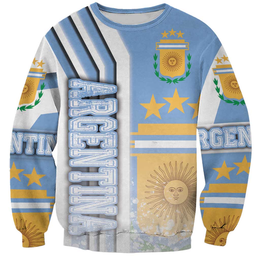 Argentina Football Sweatshirt La Albiceleste Soccer - Road To Champion