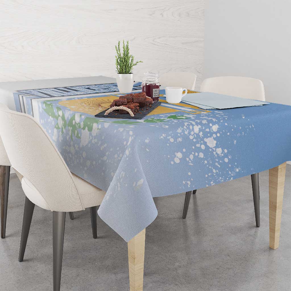 Argentina Football Tablecloth La Albiceleste Soccer - Road To Champion