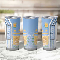 Argentina Football Tumbler Cup La Albiceleste Soccer - Road To Champion