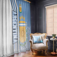 Argentina Football Window Curtain La Albiceleste Soccer - Road To Champion