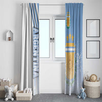 Argentina Football Window Curtain La Albiceleste Soccer - Road To Champion