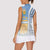 Argentina Football Women Sleeveless Polo Shirt La Albiceleste Soccer - Road To Champion