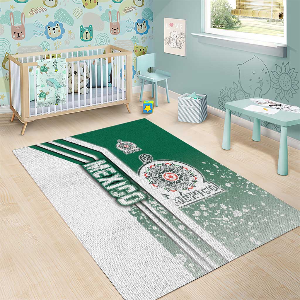 Mexico Football Area Rug El Tri Soccer - Road To Champion - Wonder Print Shop