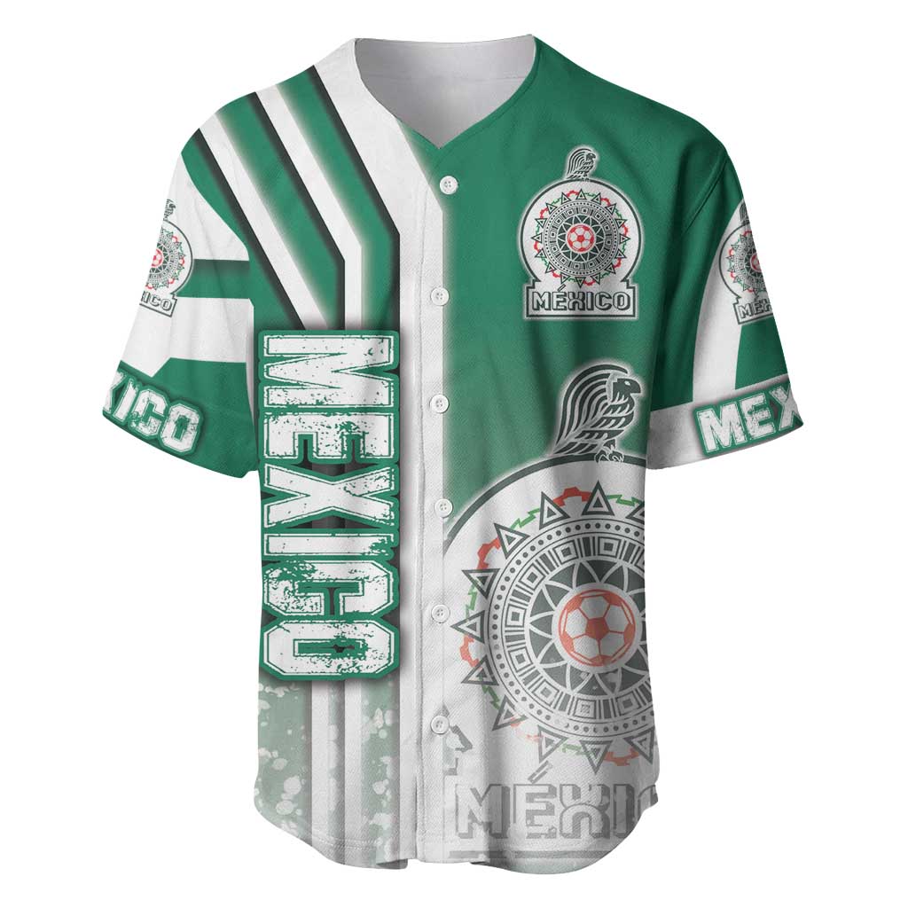 Mexico Football Baseball Jersey El Tri Soccer - Road To Champion - Wonder Print Shop