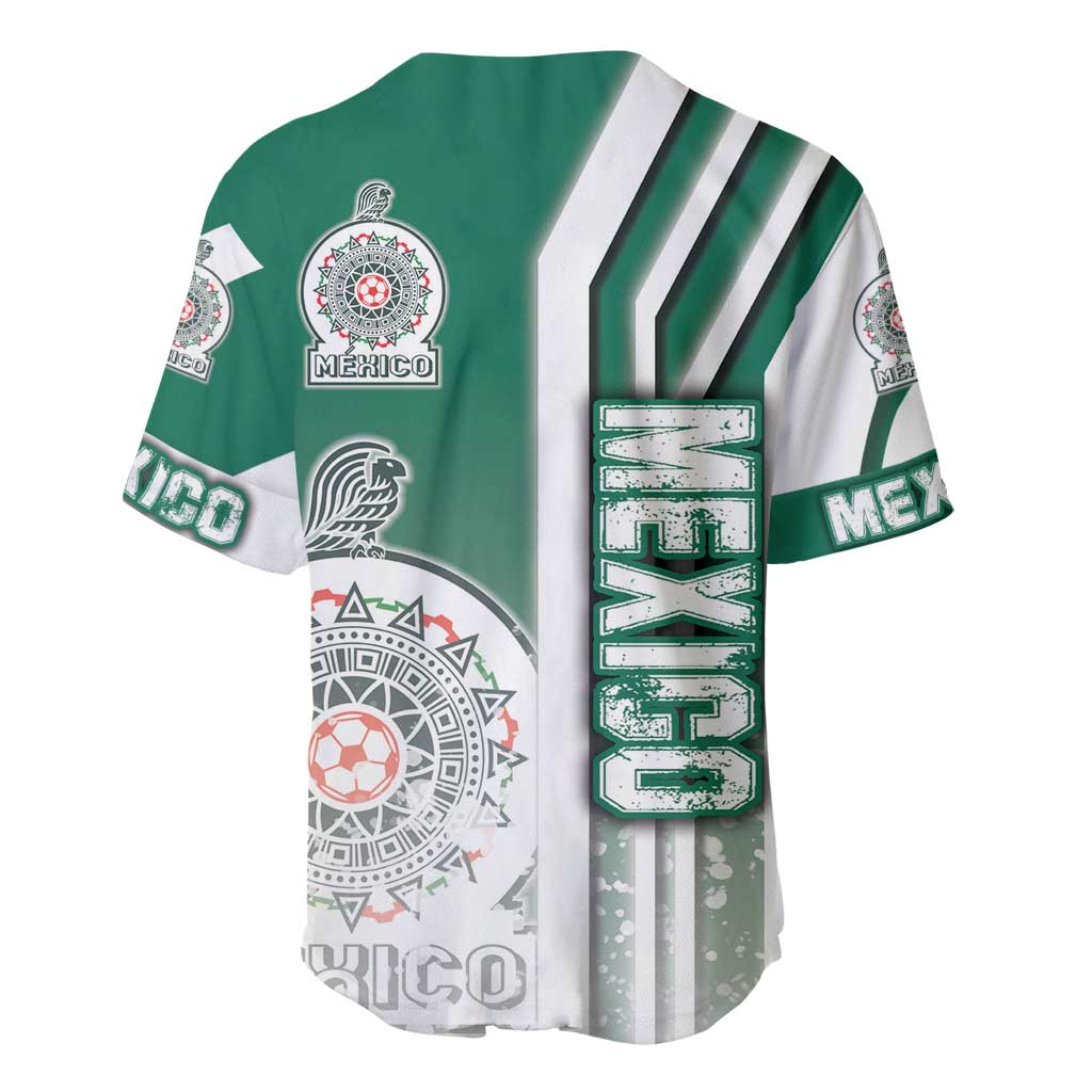 Mexico Football Baseball Jersey El Tri Soccer - Road To Champion - Wonder Print Shop