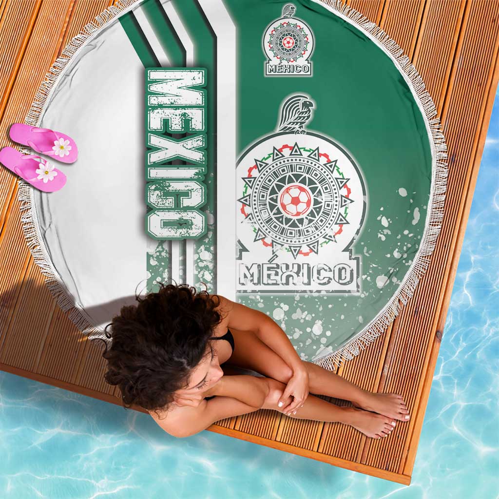 Mexico Football Beach Blanket El Tri Soccer - Road To Champion - Wonder Print Shop