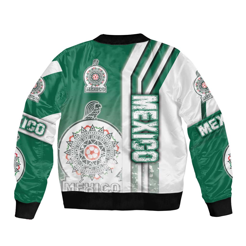 Mexico Football Bomber Jacket El Tri Soccer - Road To Champion - Wonder Print Shop