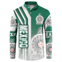 Mexico Football Button Sweatshirt El Tri Soccer - Road To Champion - Wonder Print Shop