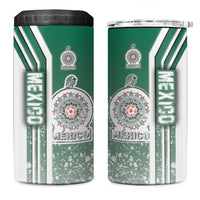 Mexico Football 4 in 1 Can Cooler Tumbler El Tri Soccer - Road To Champion - Wonder Print Shop