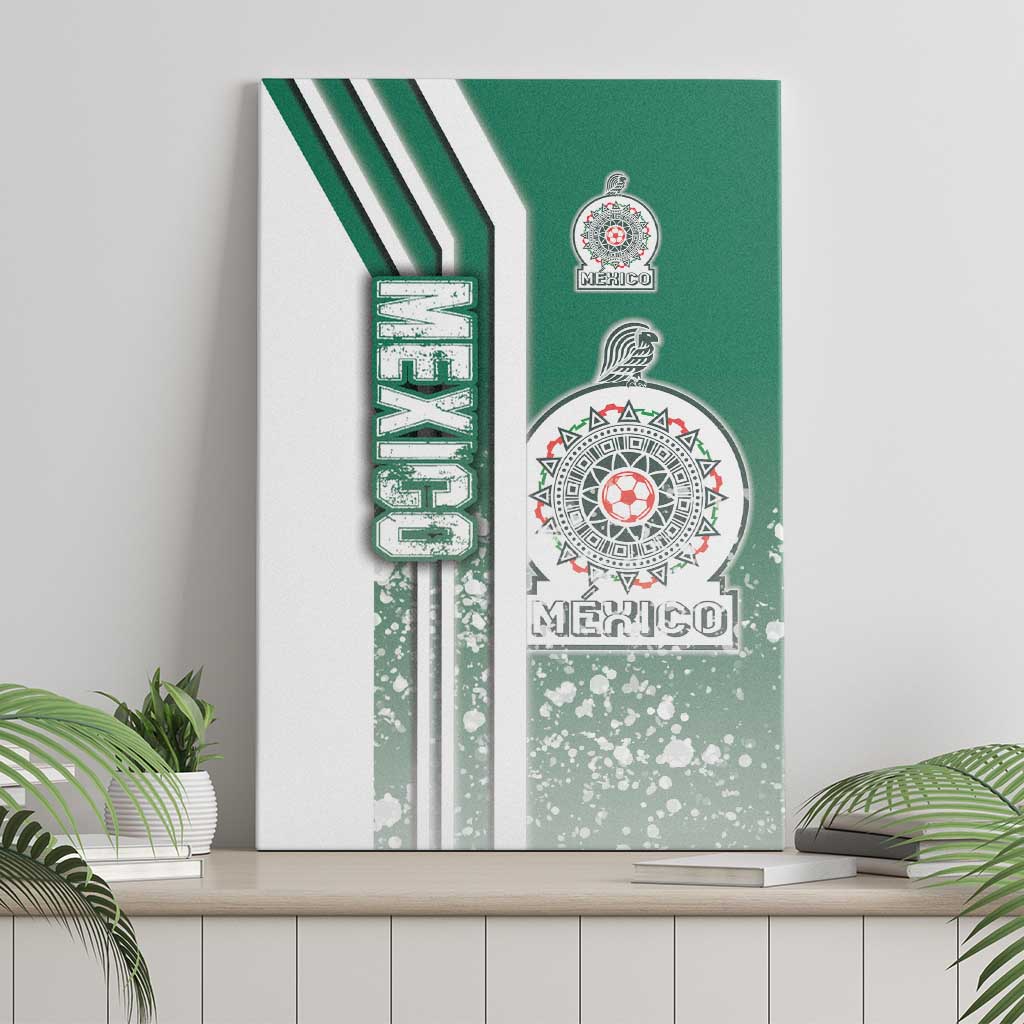 Mexico Football Canvas Wall Art El Tri Soccer - Road To Champion - Wonder Print Shop