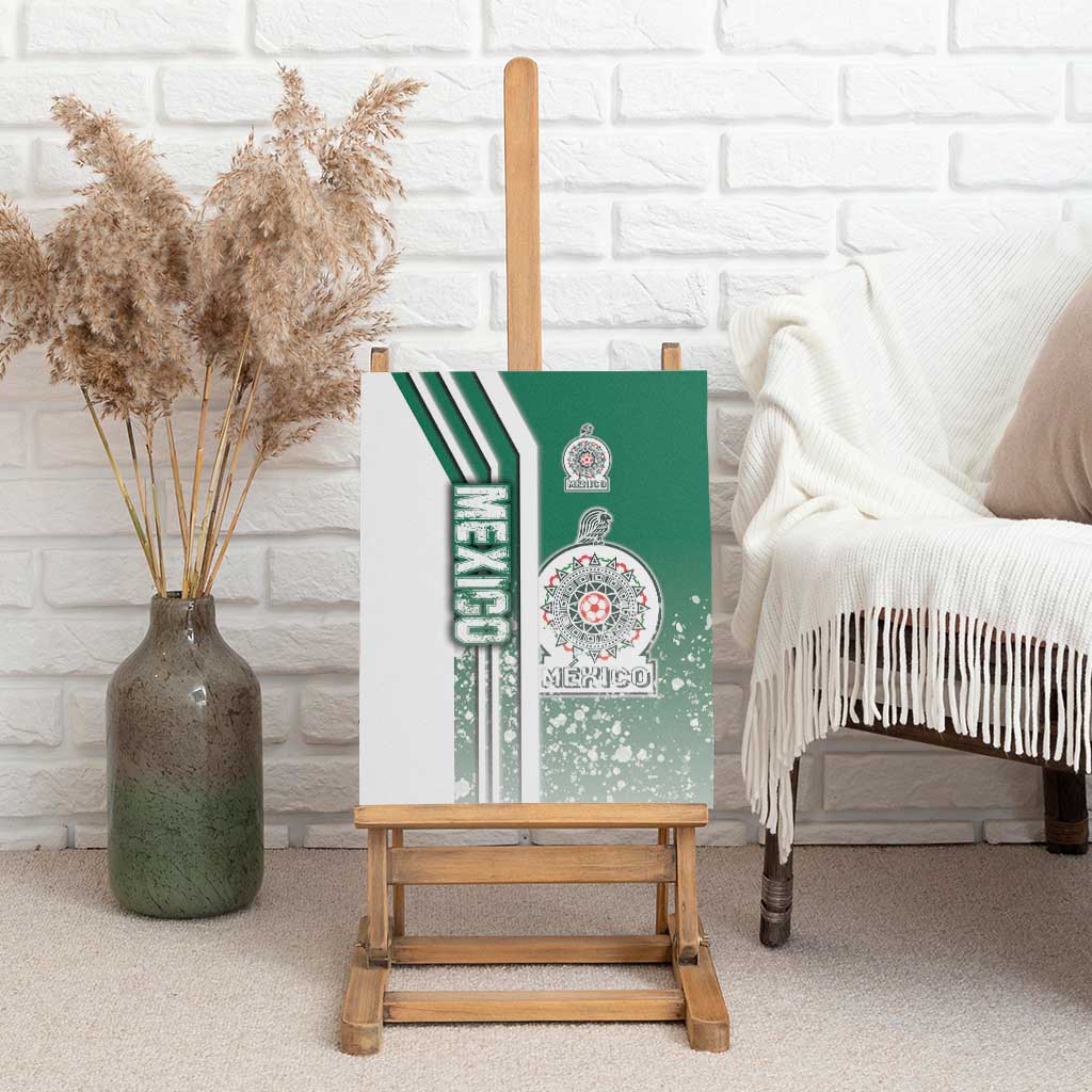 Mexico Football Canvas Wall Art El Tri Soccer - Road To Champion - Wonder Print Shop