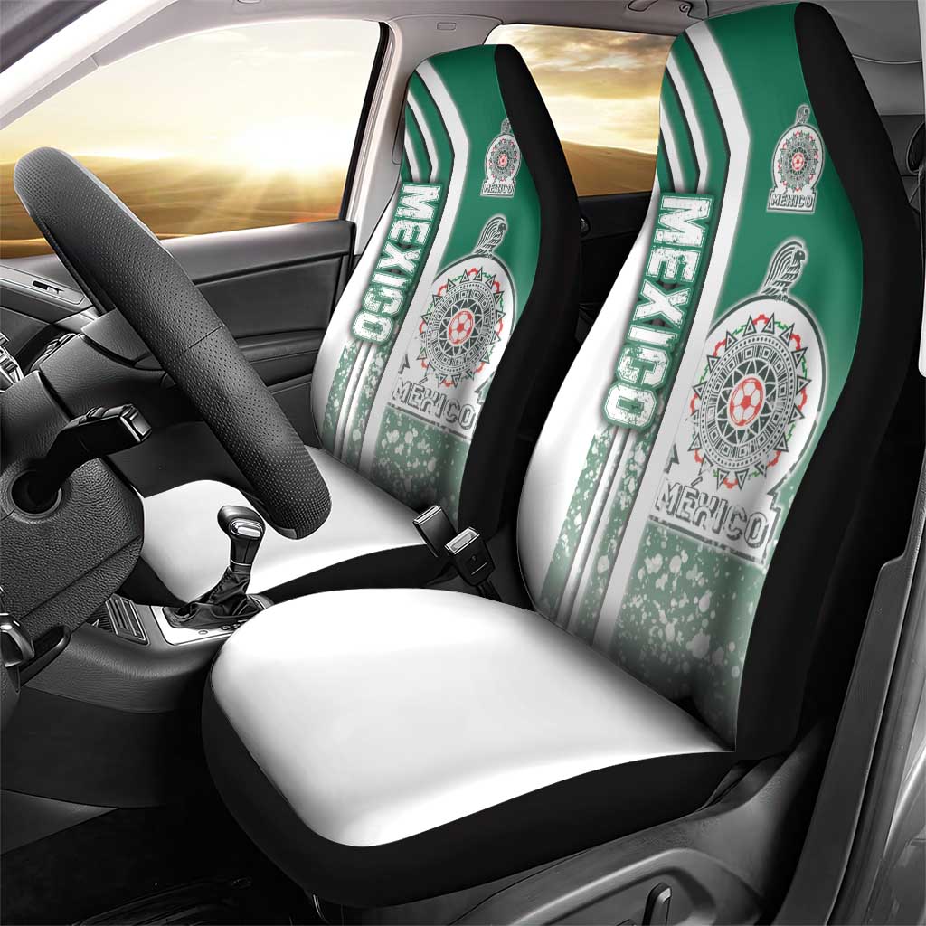 Mexico Football Car Seat Cover El Tri Soccer - Road To Champion - Wonder Print Shop